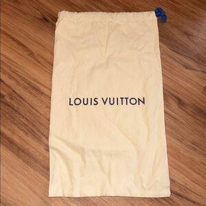 Authentic Louis Vuitton Cream Dustbag